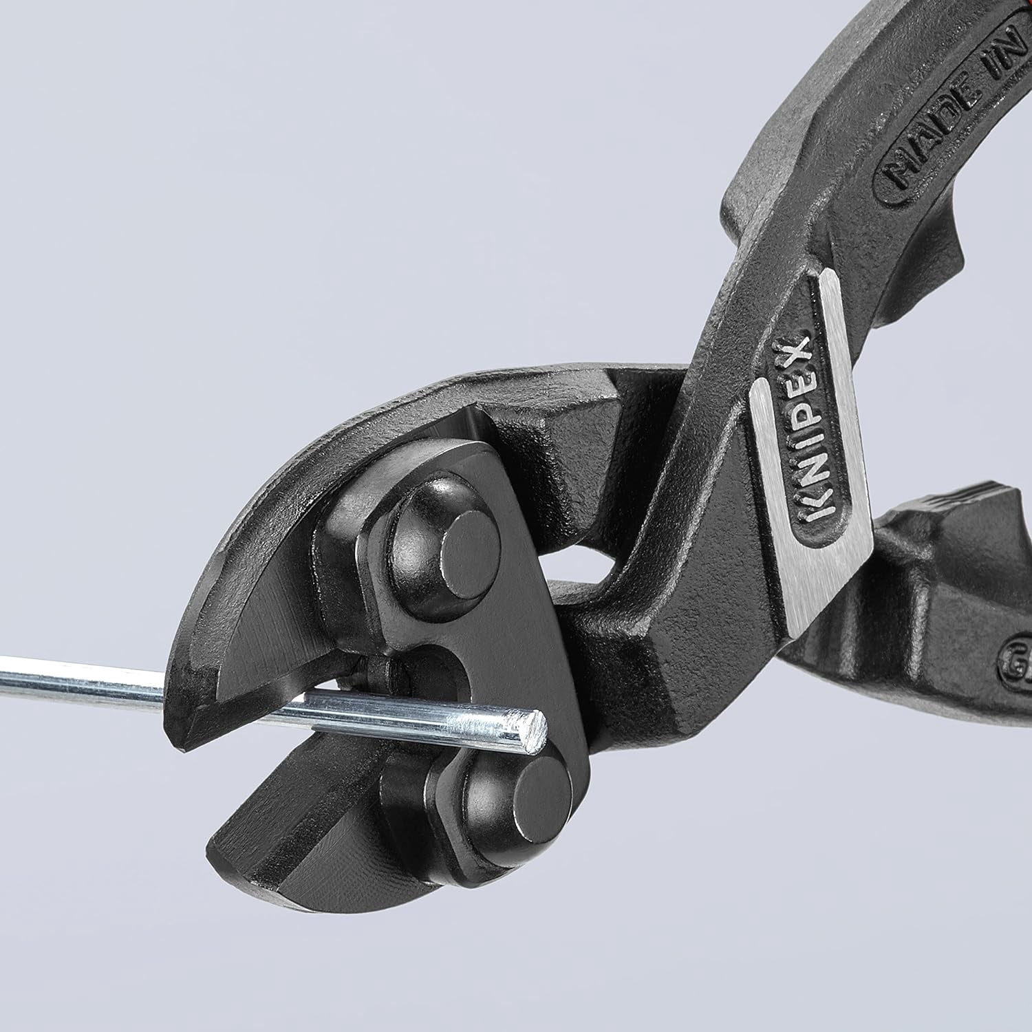 Knipex 7141200 CoBolt 8-inch Mini Compact Angled Bolt Cutters