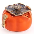 thumbnail image 3 of Tea Cup Set Small And Cute Persimmon Tea Set Suitable For Holiday Gift-giving Teapot Modern Simple Handmade Tea Pot Tea Cup Set Ceramics Teapots & Coffee Servers Travel Tea Set, 3 of 13