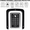thumbnail image 4 of Waterproof Metal Cover For Video Camera, Doorbell, Door Lock, Access Doors Knob, Protects Device From Sunshine And Raindrops, Suitable For All Types, 4 of 5