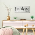 thumbnail image 2 of Stupell Industries Farmhouse Inspired Welcome Home Sign Greeting Canvas Wall Art Design by Daphne Polselli, 13" x 30", 2 of 6