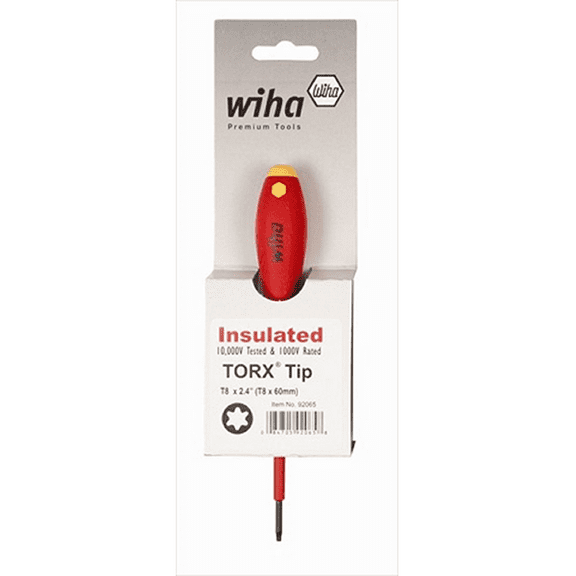 Wiha 92067 T10 x 60mm Insulated Cushion Grip Torx? Screwdriver