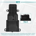 thumbnail image 3 of Car Front Right Power Window Door Lock Switch 35760SNAA13 For Honda Civic 06-11, 3 of 5