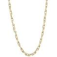 thumbnail image 2 of Pompeii Men's 14k Gold (79gram) or Platinum (148gram) 5.5mm Link Byzantine Chain Necklace, 2 of 3