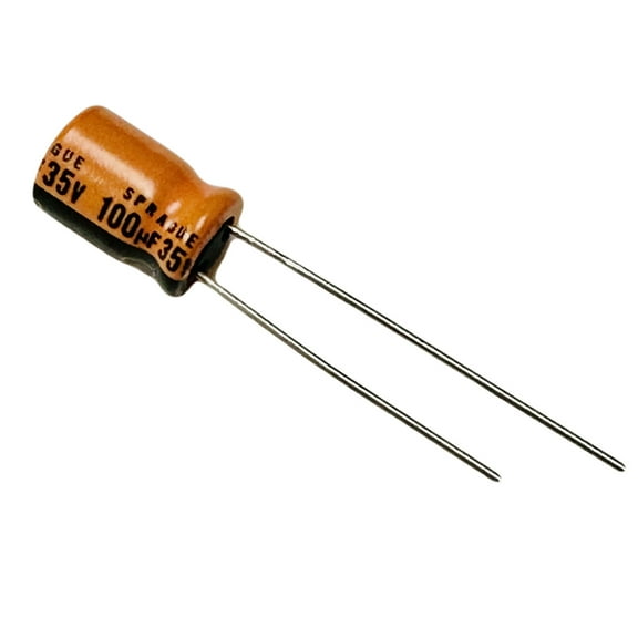 Pack of 10pcs 100uF 35V 85c Sp rague 515D Series Radial Electrolytic Capacitor