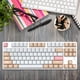 thumbnail image 2 of Teclado 87 Teclas 2.4G Inalámbrico Compatible con Bluetooth ( Switch ) Azul Rojo, 2 of 7