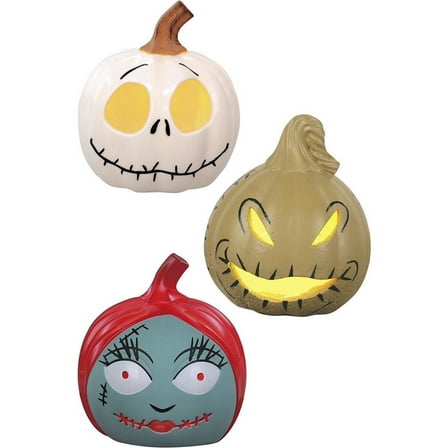 The Nightmare Before Christmas 3.25" Assorted Pumpkin Decorations