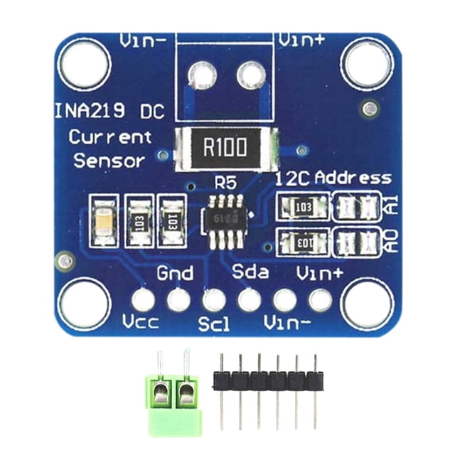 MCU-219 INA219 Módulo interrupción monitoreo del sensor corriente bidireccional