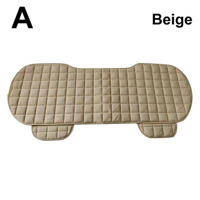 Funda de asiento delantero y trasero de coche, flocada cojín de tela, antideslizante, Protector automático, almohadilla para mantener el calor, ajuste Universal, camión, Suv, furgoneta, Invierno