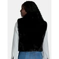 thumbnail image 3 of Madden NYC Women’s Faux Fur Vest, Midweight, Sizes XXS-XXL, 3 of 5