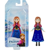 Disney Frozen Anna Small Doll, Poseable and Collectible Disney Toy Inspired by the Movie
