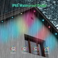 thumbnail image 3 of RKSTN Lamp String LED Colorful Eaves Courtyard Decoration Light String Intelligent Remote Control Festival Christmas Eaves Light, 3 of 6