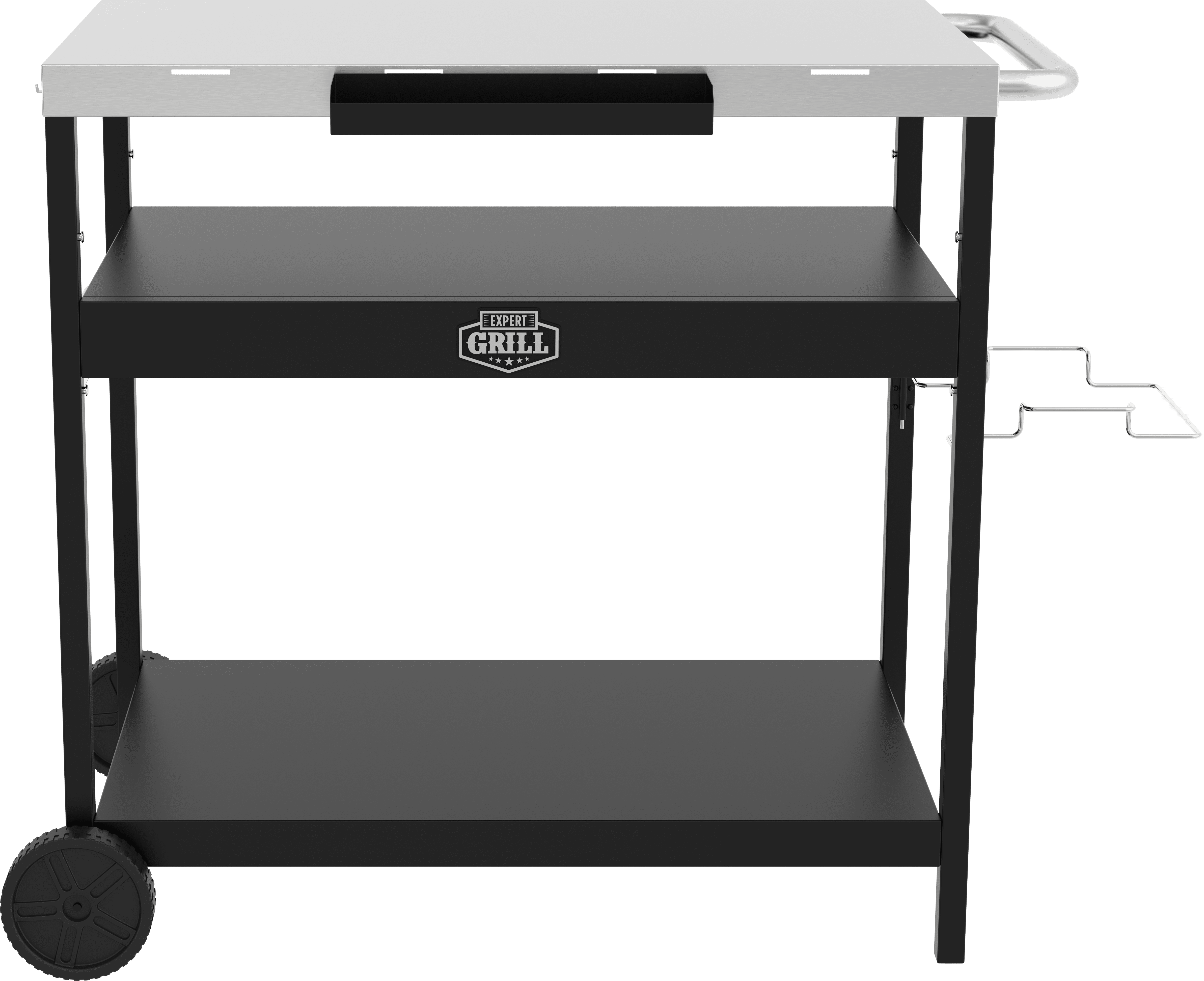 Expert Grill Outdoor Food Preparation, Outdoor Grill Prep Table With Storage
