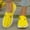 Yellow, variant on Daolelai Soft Sole Breathable Fashion Casual Shoes for Women