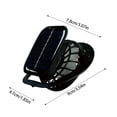 thumbnail image 4 of Wide Brim Solar Fan Hat, Fishing Hat with 2 Solar Fan, Fan Hat with Rechargeable Battery, ,UPF53+ Sun Hat with Neck Flap,Outdoor Sun Hats, Fishing & Beach Hat,Hiking, 4 of 7