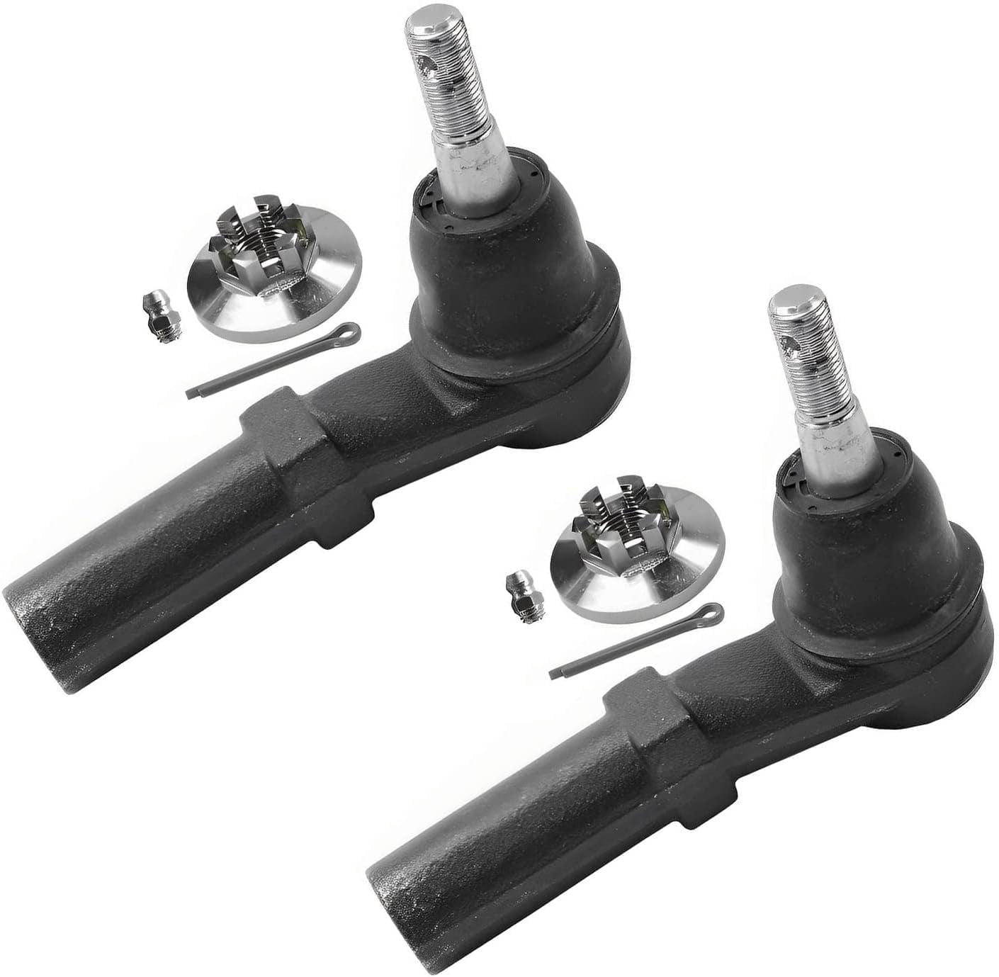 Detroit Axle - Front Tie Rods Sway Bars Kit for 2014-2019 Chevrolet Impala, 2013-2015 Malibu, 2012-2016 Buick LaCrosse, 2012 2014-2017 Regal, 2 Sway Bar Links 4 Inner Outer Tie Rod Ends