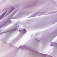 thumbnail image 2 of Lu's Chic Women's Tulle Skirt Long Tulle Skirt High Waisted Mesh Layered Flowy A Line Tea Length Midi Purple One Size, 2 of 5