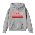 thumbnail image 1 of Chandail à Capuchon pour Filles, Sweat à Capuche à Manches Longues, Chandail en Molleton Doux, Pull Graphique Mignon pour Enfants, 1 of 3