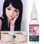 30 Ml Silicone Glue, Transparent Repair Adhesive, Clear Silicone Super Glue Adhesive, Fast-Bonding & Weatherproof Model Glue, Flexible Strong Glue for Silicone, Silicone Rubber, Liquid Silicone