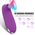 thumbnail image 2 of XBONP Sucking Vibrator Sucking Toy with 10 Sucking Mode for Women Sex Toys for Adult Purple, 2 of 6