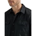thumbnail image 2 of Camisa Wrangler Authentics de manga larga para hombre, clásica, negra, 2 of 2