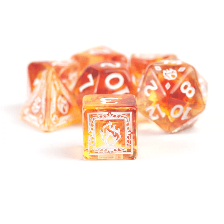 Sirius Dice SDZ200217B Sorcerer Adventure Dice, Orange & Refresh