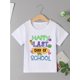 thumbnail image 1 of Happy Last Day Of School Monogram Print, Girls‘ Casual Crew Neck Short Sleeve T-Shirt, Girls’ Comfortable Summer Top, 1 of 6
