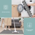 thumbnail image 6 of Black White Small Checkered Pattern Kitchen Rugs Sets Of 3,Kitchen Runner Rugs Non Skid Washable,Decorative Kitchen Floor Mats for Kitchen,Sink,Laundry,17"x30"+ 17"x47" + 17"x59", 6 of 6