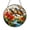 Acrylic 3.5 Inch, variant on Decorative Birds Flower Stream Stained Glass Style Suncatcher Window Hanging Decor, Scenic Glass Panel Art Window Ornament