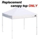 thumbnail image 2 of Funda superior de repuesto para toldo Eurmax USA, 10 x 10 pulgadas, desplegable, color blanco, 2 of 4
