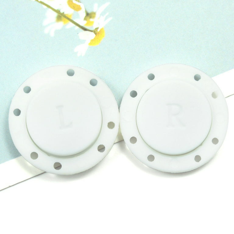 GENEMA 1 Pair Automatic Magnetic Buttons Double Sided Button Removable  Jackets Buttons 