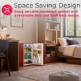 thumbnail image 5 of Frigidaire 3.2 Cu. Ft. Retro Compact Refrigerator with Side Bottle Opener EFR376, Red, 5 of 13