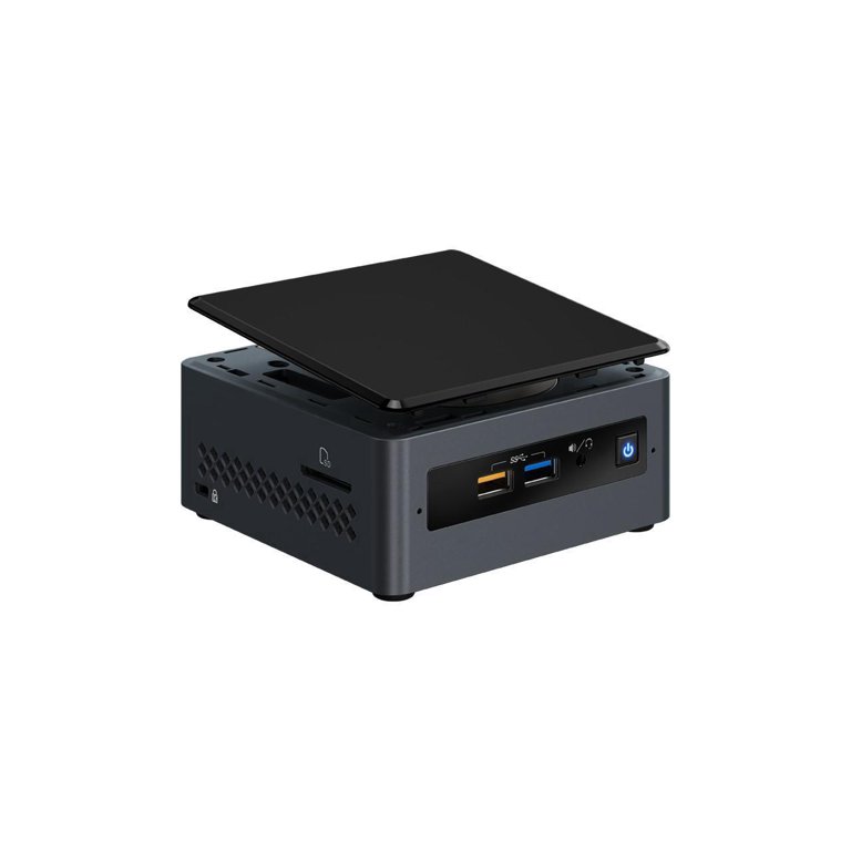 Intel NUC NUC7CJYH Desktop Computer - Intel Celeron J4005 2 GHz DDR4 SDRAM  - Mini PC 8GB RAM, 512GB m.2 SATA SSD, Intel UHD Graphics, WiFi, Bluetooth, 