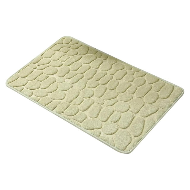 GUOOL Absorbent Memory Foam Non-slip Bathroom Carpet Shower Bath Mat Floor Rug Doormat 40x60cm