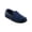 Navy Blue, variant on Men's Memory Foam Microterry and Waffle Travis Moccasin Slippers