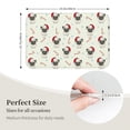 thumbnail image 4 of Pofeuu Christmas Pug Dog Print Hem Mat 40x60 - Multipurpose Doormat for Indoor & Outdoor Use - Welcome Your Guests with our Entrance Mat, 4 of 6