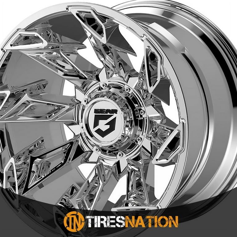 Gear Alloy 752C Slayer Chrome Wheel Rim, 22
