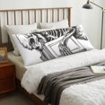 thumbnail image 5 of KLL Ultra Soft Microfiber Body Pillow Cover/Pillowcases 20"x54" with Hidden Zipper Closure-Skeleton Book Lover, 5 of 5