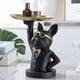 thumbnail image 3 of Decoración de caja de almacenamiento de Bulldog con escultura de mesa de resina de palet para el hogar (negro) Ndcxsfigh  Libre de BPA, 3 of 7