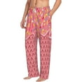 thumbnail image 2 of Xecao Chocolate with Flowing Cream Men's Straight Lounge Pajama Pants: The Ultimate in Comfortable Sleepwear, 2 of 9
