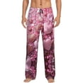 thumbnail image 5 of Mens Pajama Pants, Pink Glitter Heart Candy Soft Sleep & Lounge Pants for Men, Cuteness Casual PJ Bottoms Pants with Pockets, 5 of 7