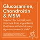 thumbnail image 4 of Suplemento Now Foods Glucosamina y Condroitina 120 Comprimidos, 4 of 7