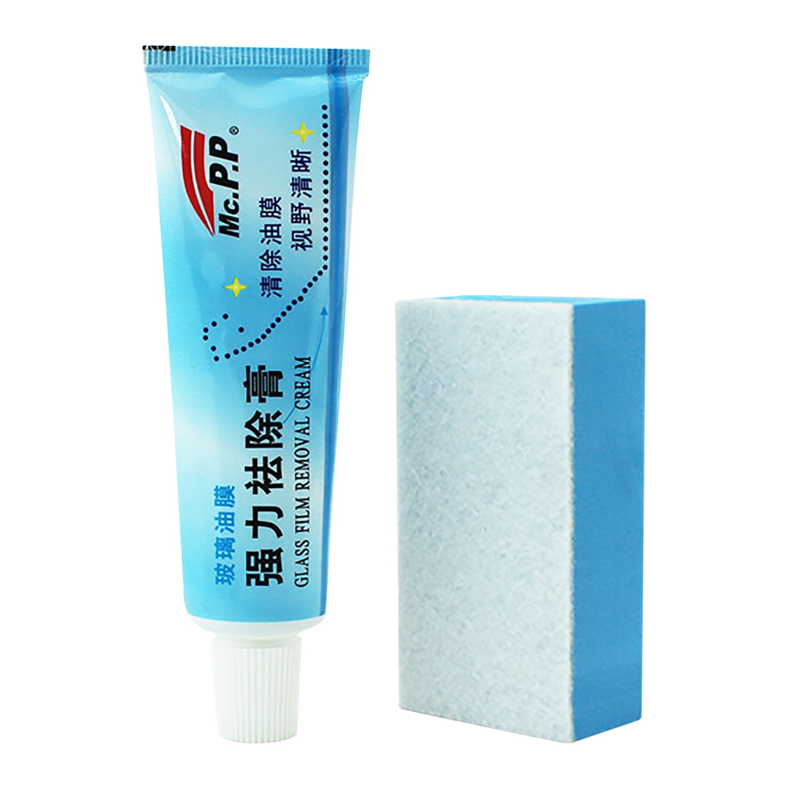 hoksml Car Front Gear Oil Film Removal Paste Front Windshield Cleaning Agent Car Rainproof Agent Coating Agent Festival Clearance Gifts