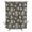 Khaki Tan, Olive Drab, variant on Stall Shower Curtains 36" x 72", Tropical Botanical Washable Shower Curtain for Bathroom, Summer Palm Trees Black Waterproof Polyester Fabric Bathtub Curtain Panel