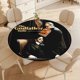 thumbnail image 4 of El padrino-theme Fitted Round Tablecloths Elastic Edged Table Covers Waterproof Table Cloth for Kitchen Holiday Party Tables Decor 150cm, 4 of 6