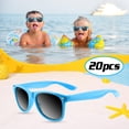 thumbnail image 3 of Lentes de Sol TUPARKA para Niños Paquete de 20 en Azul para Fiesta de Verano, 3 of 6