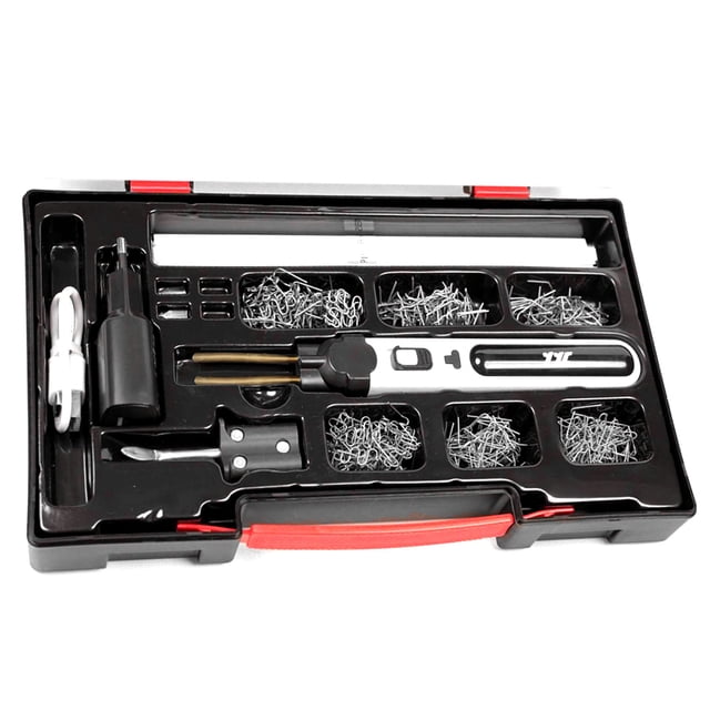 Portable Handheld Plastics Welding Machine Panel Crack Repairs Kit Thermal Cutting Hot Stapler Plastics Hole