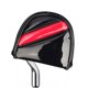 thumbnail image 3 of Cubierta de Cabeza Ligera Cubierta de Putter para Mazo de Golf, Protección de Putter con Cierre Magnético, Medio Fácil de Usar para Deportes a negro rojo Baoblaze Cubierta de putter de golf, 3 of 8