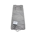thumbnail image 1 of Manta de sauna,Manta de sauna infrarroja de tela Oxford impermeable,Manta de sauna para uso doméstico Manta de infrarrojos para sauna,Sauna de infrarrojos lejanos para mujeres en salón de Gris, 1 of 10