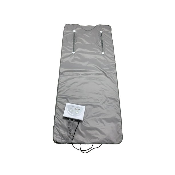 Manta De Sauna De Infrarrojos Lejanos, Práctica, Impermeable, Con Cremalleras, Para Adultos, Uso Doméstico, Color Gris