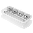 thumbnail image 3 of Stainless Steel Ice Cubes Reusable Whiskey Wine Chilling Stones with Ice Tong Storage Box4Pcs, 3 of 5